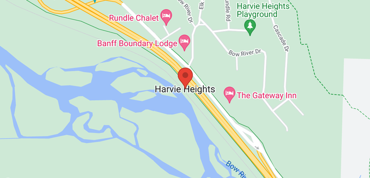 map of 750 Harvie Heights RD